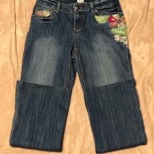 Women’s Cache Embellished Jeans Size 6